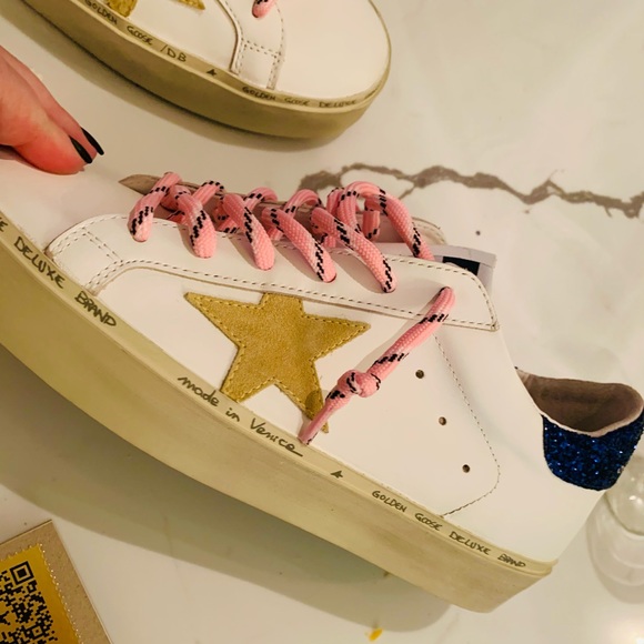 Shoes - Golden Goose Hi-Star Sneakers